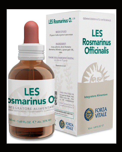 Rosmarinus officinalis Romarin Les 50ml.