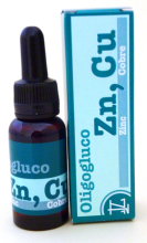 30ml Oligogluco Cu-Zn-zinc-cuivre.