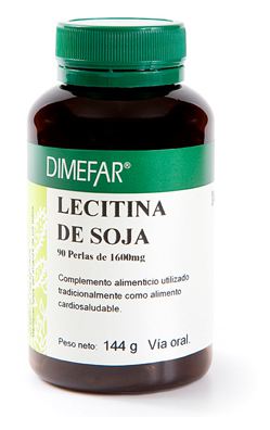 Lécithine de soja 1200mg. 90cap.