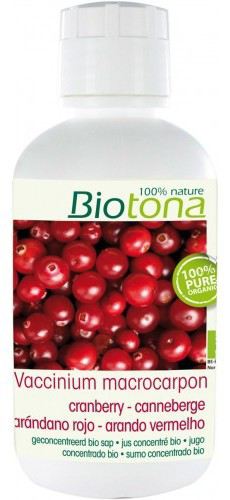 Jus de canneberge rouge 500 ml Bio