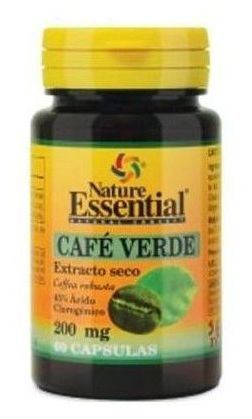 Extrait sec de café vert 200 milligrammes 60 capsules