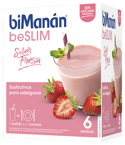 beSlim Fraise Saveur Fraise 6 Unités