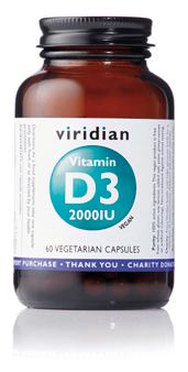 Vitamine D3 2000 UI (Vegan) 60 capsules végétales