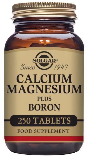 Comprimés de calcium, magnésium et bore