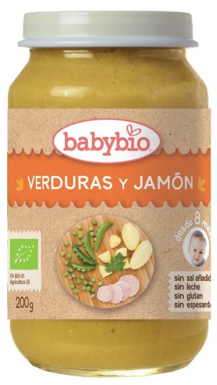 Potito Babybio Légumes-Jambon 200 G