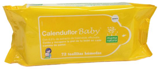 CalenduflorBaby Lingettes Hydratantes 72 unités