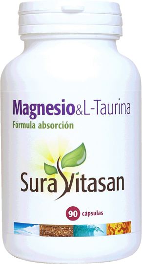 Magnésium et L-Taurine 90 Capsules