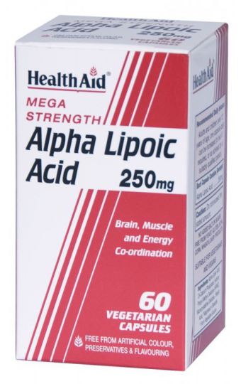 Alphalipoico 60cap acide. Health Aid