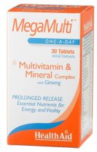 Megamulti Avec Ginseng 30comp. Health Aid