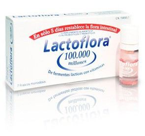 7 millions de lactoflora 100.000 flacons