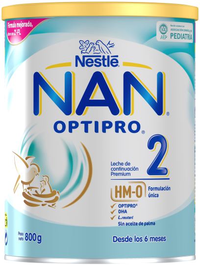 Continuation Lait en Poudre Nan Optipro 2 de 800 gr