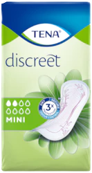 Discret Mini 3 coussinets d&#39;incontinence 20 unités