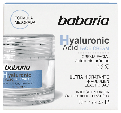 Crème pour le visage à l&#39;acide hyaluronique 50 ml