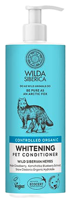 Après-shampoing pour cheveux blancs pour animaux de compagnie 400 ml