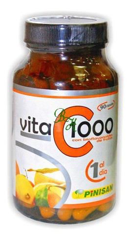 Vitamine C 1000 mg bioflavonoïdes 90cáp.