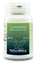 L-acidophilus 500Millones Cfu 60 Comp.