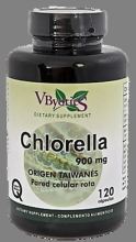 Cellulaire brisé mur Chlorella 120cap Taiwan.