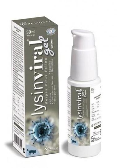 Lysinviral Plus Gel Chats 50 ml