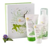 Coffret Aloe Vera: mousse + gel d&#39;aloe vera + crème hydratante