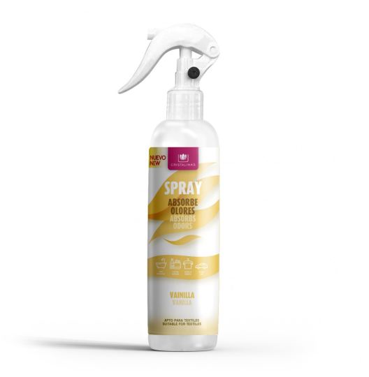 Spray absorbant les odeurs de vanille 250 ml