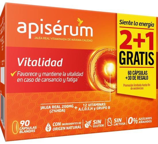 Pack Vitamine 3 mois (2 + 1) 90 Capsules