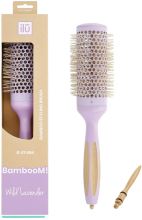 Brosse ronde en bambou 43 mm Lavande sauvage