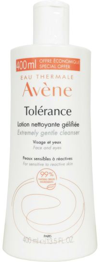 Tolérance Lait Démaquillant Gélifié 400 ml