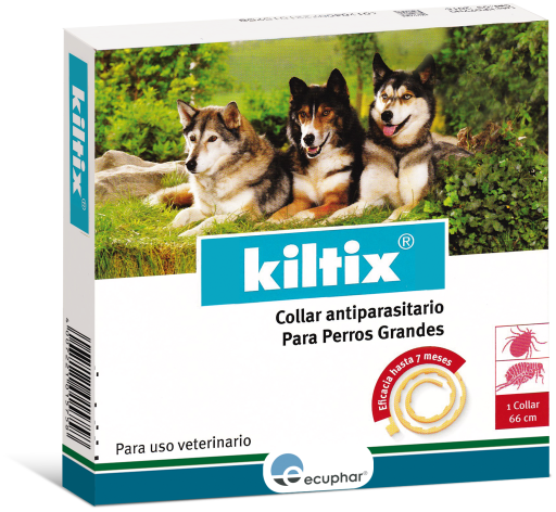 Collier antiparasitaire Kiltix pour chiens