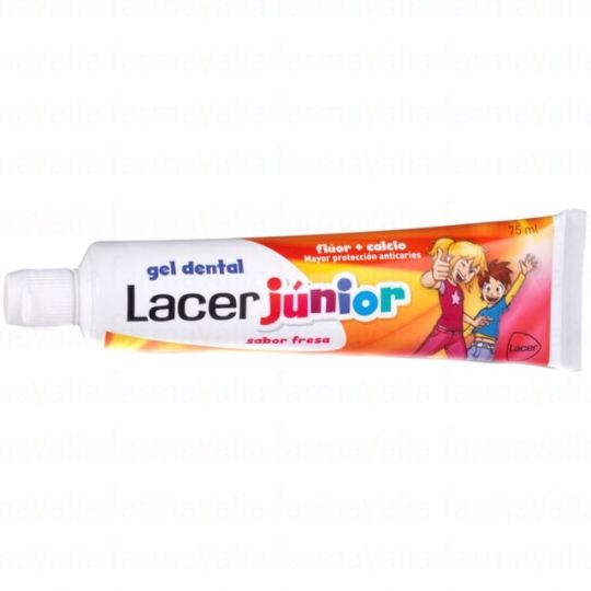 Gel lacer junior fraise 75 ml